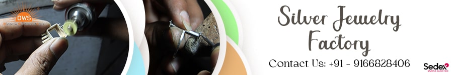 Silver Jewelry Factory in India